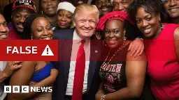 Trump supporters target black voters with faked AI images