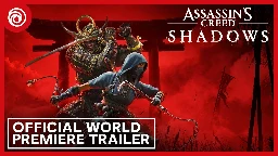 Assassin's Creed Shadows: Official World Premiere Trailer