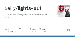 GitHub - xairy/lights-out: Tools for controlling webcam LED on ThinkPad X230