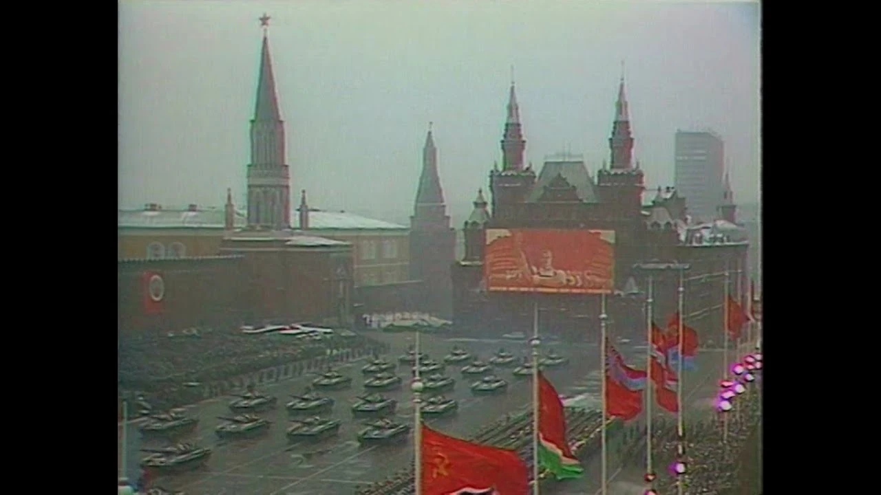 HD Soviet October Revolution Parade, 1979 Part I Парад 7 Ноября