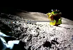 Japan crashes SLIM spacecraft upside-down on the moon and calls it a "success"