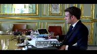 Zelensky’s phone call to Macron to inform him that the invasion started