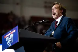 Mike Lindell claims ignorance over neo-Nazi symbolism in MyPillow prices