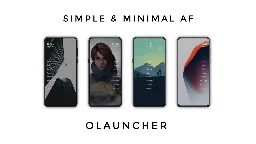 GitHub - tanujnotes/Olauncher: Minimal AF Launcher for Android. Reduce your screen time. Daily wallpapers.