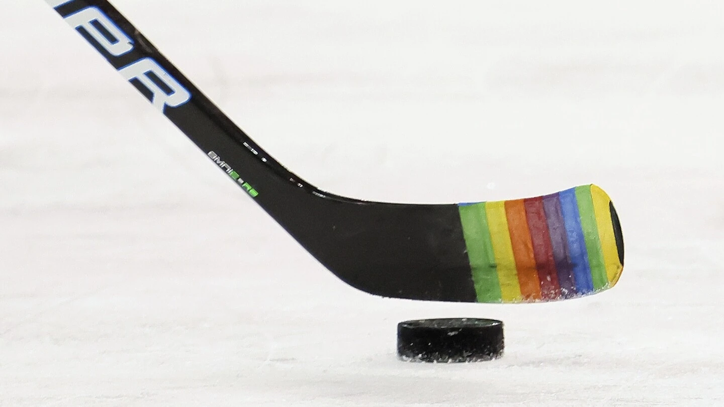 NHL rescinds ban on rainbow-colored Pride tape, allowing players to use it on the ice this season