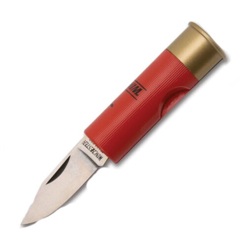 novelty shotgun shell folding knife