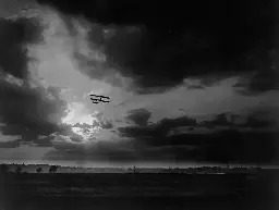 Early biplane flight in France, 1910