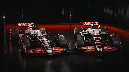 Haas showcase new look for their 2024 challenger
