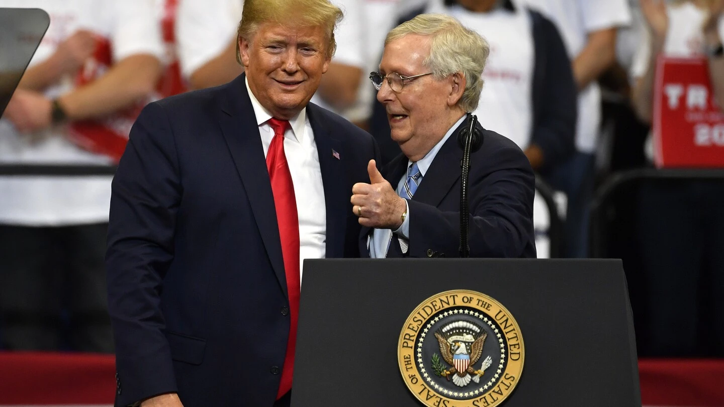 McConnell endorses Trump for president. He once blamed Trump for 'disgraceful' Jan. 6, 2021, attack