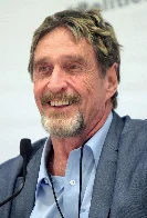 John David McAfee, author of the first commercial anti-virus software, was born on Sept 18th 1945