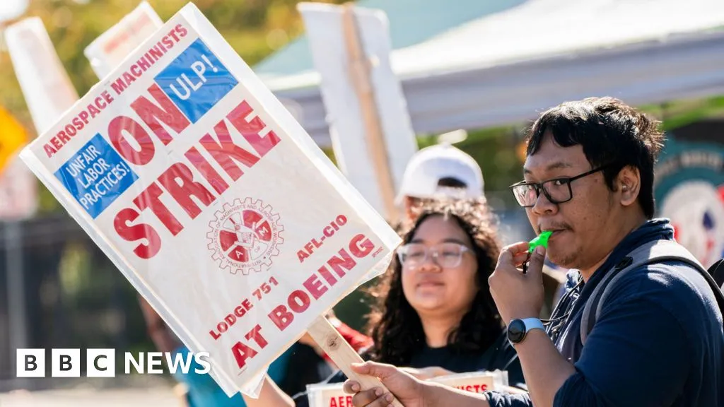 Boeing withdraws 30% pay rise offer to striking workers