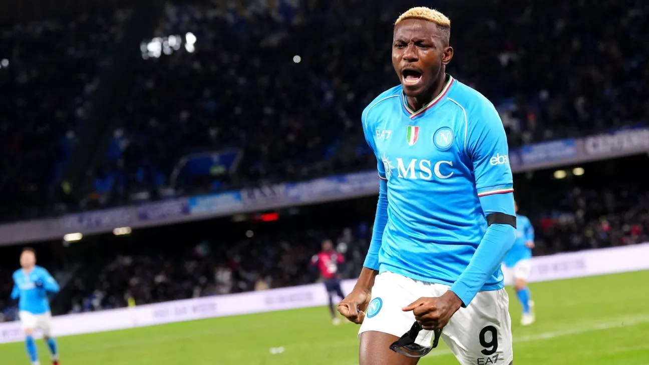 Osimhen extends Napoli contract through 2026