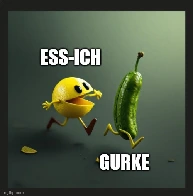 Der Gemüsekrieg: Ess-ich Gurke