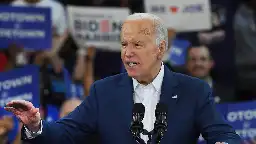 Biden goes on attack against Trump, media in Detroit amid calls to drop out