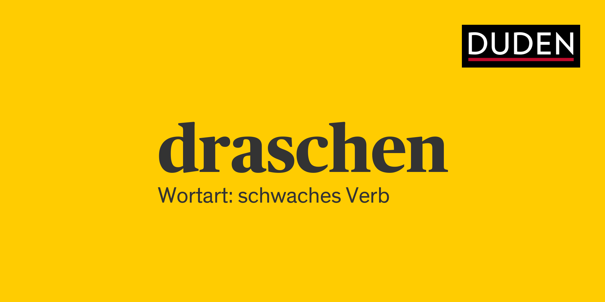 draschen