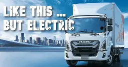Isuzu announces Cummins-powered electric F series for 2026