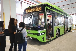 Another 10 electric public buses to ply Singapore roads from December