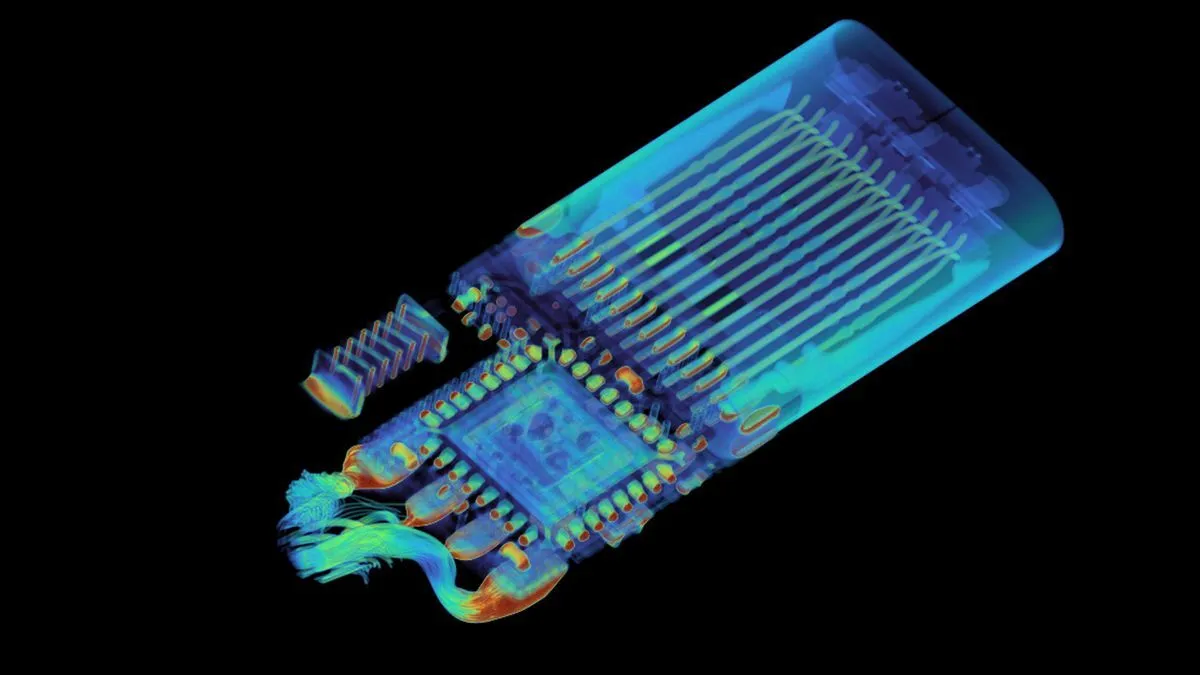 USB-C cable CT scan reveals sinister active electronics — O.MG pen testing cable contains a hidden antenna and another die embedded in the microcontroller