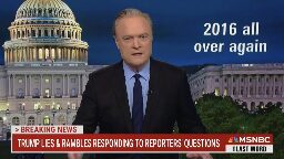 MSNBC’s Lawrence O’Donnell Tears Into His Own Network for Airing Trump Press Conference Without Fact-Check