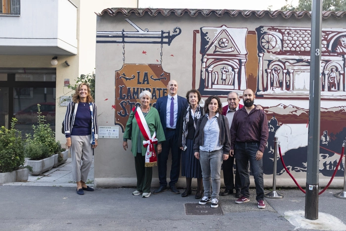 Bracco e De Nora celebrano la storia di Lambrate in un murale - Notizie - Ansa.it