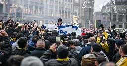 How violence unfolded after a soccer match between Israeli and Dutch teams