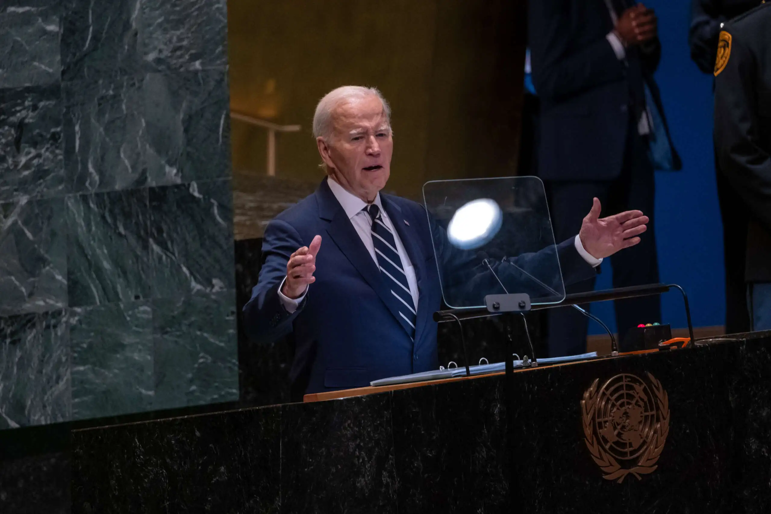 In Speech, Biden Boasts About Peace — Then Justifies Israel’s Attacks on Lebanon