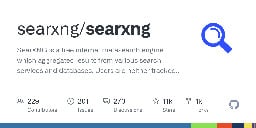 GitHub - searxng/searxng: SearXNG is a free internet metasearch engine which aggregates results from various search services and databases. Users are neither tracked nor profiled.