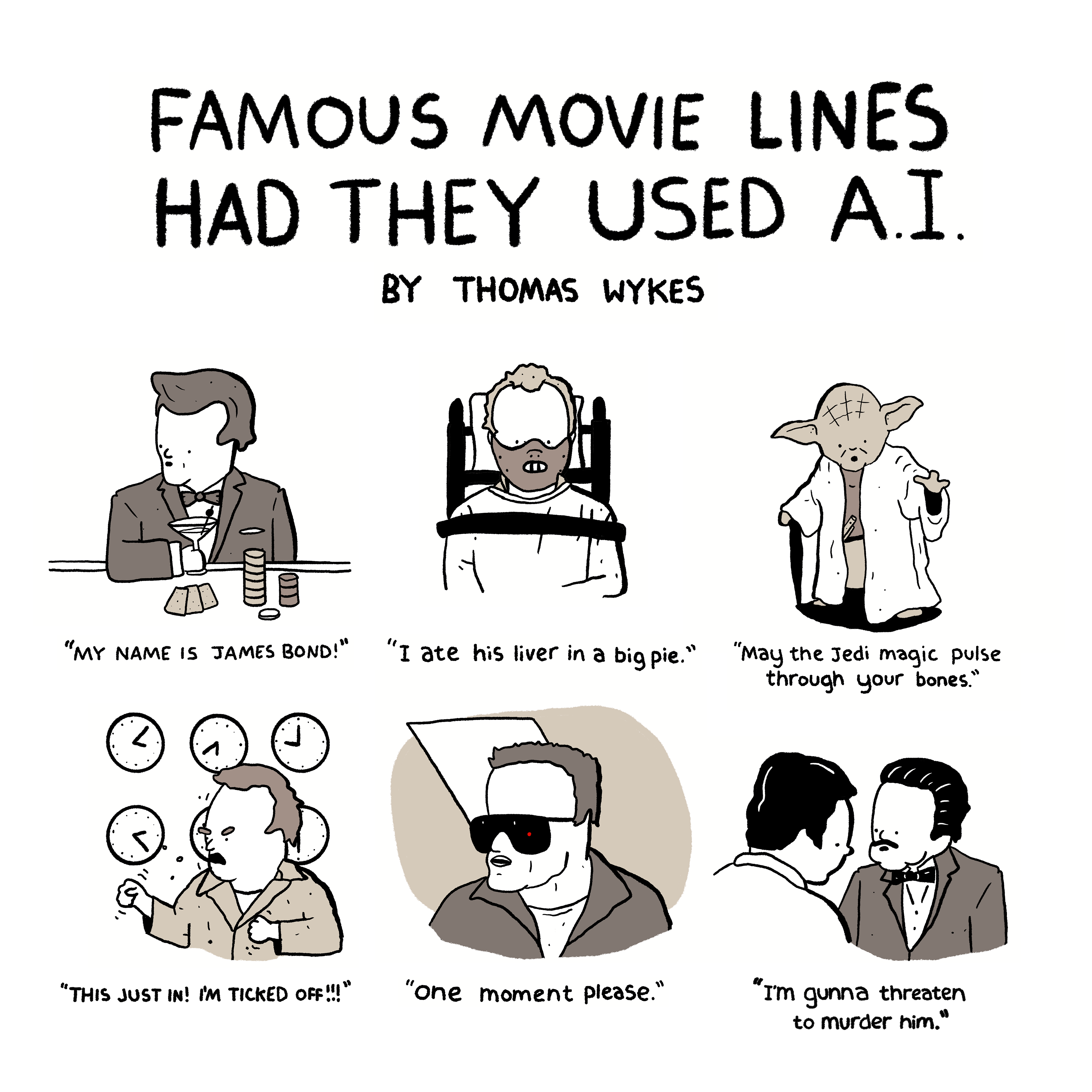 Famous Movie Lines Had They Used AI