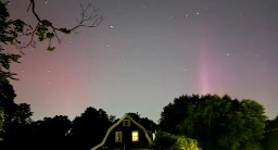 Aurora on display in North Attleboro