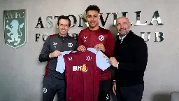 Aston Villa announce Morgan Rogers signing