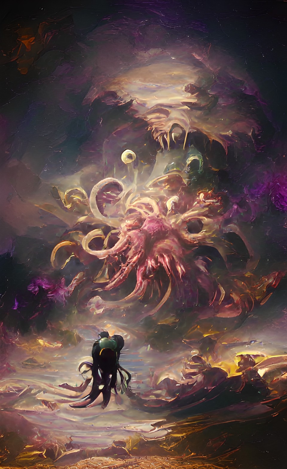 Wombo Dream AI Image - Eldritch Abomination