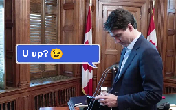 Trudeau quietly sends “U up” DMs to rest of world’s economies