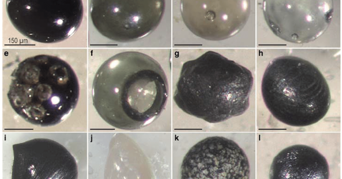 Harvard astronomer's "alien spherules" are industrial pollutants