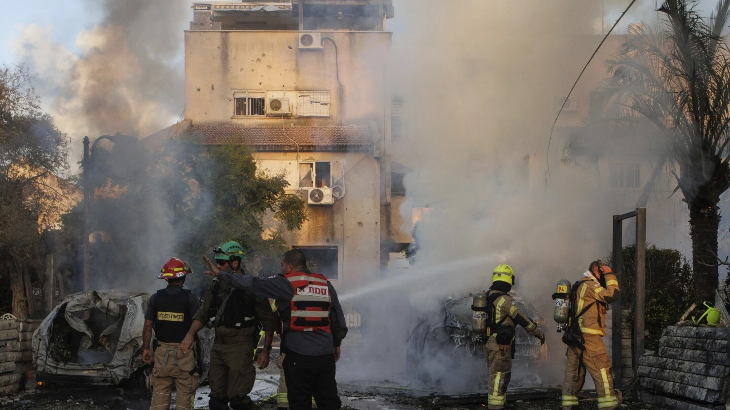 Hezbollah hits back with more than 100 rockets across a wider and deeper area of Israel