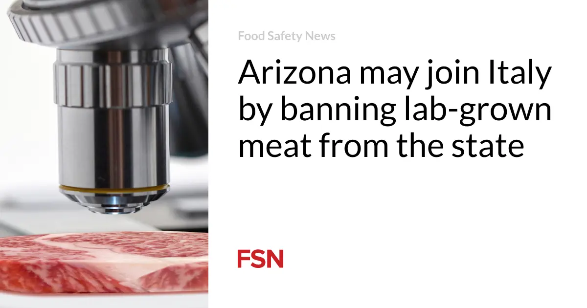 Arizona may join Italy by banning lab-grown meat from the state