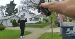 Ohio police release body camera video of officer shooting 15-year-old boy who family says had toy gun