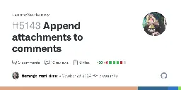 Append attachments to comments by flamingo-cant-draw · Pull Request #5143 · LemmyNet/lemmy