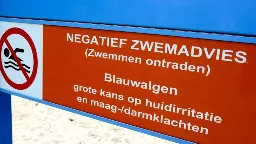 Negatief zwemadvies voor de Hitsertsekade in Zuid-Beijerland vanwege blauwalg