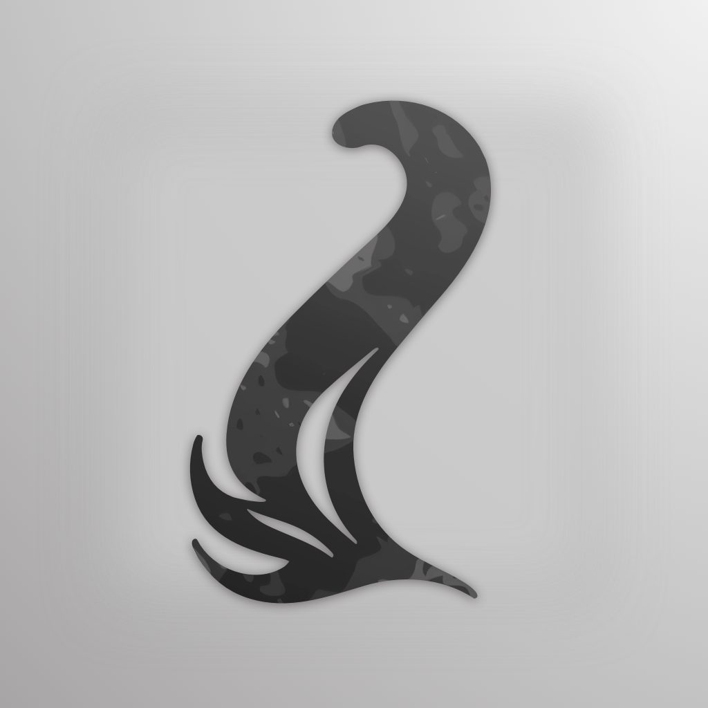 I kinda like this as a app icon for Lemur. Reminds me of a tail, a quill, and a question mark all in one.