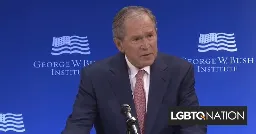 George W. Bush says real “pro-life” Republicans wouldn’t defund his HIV program