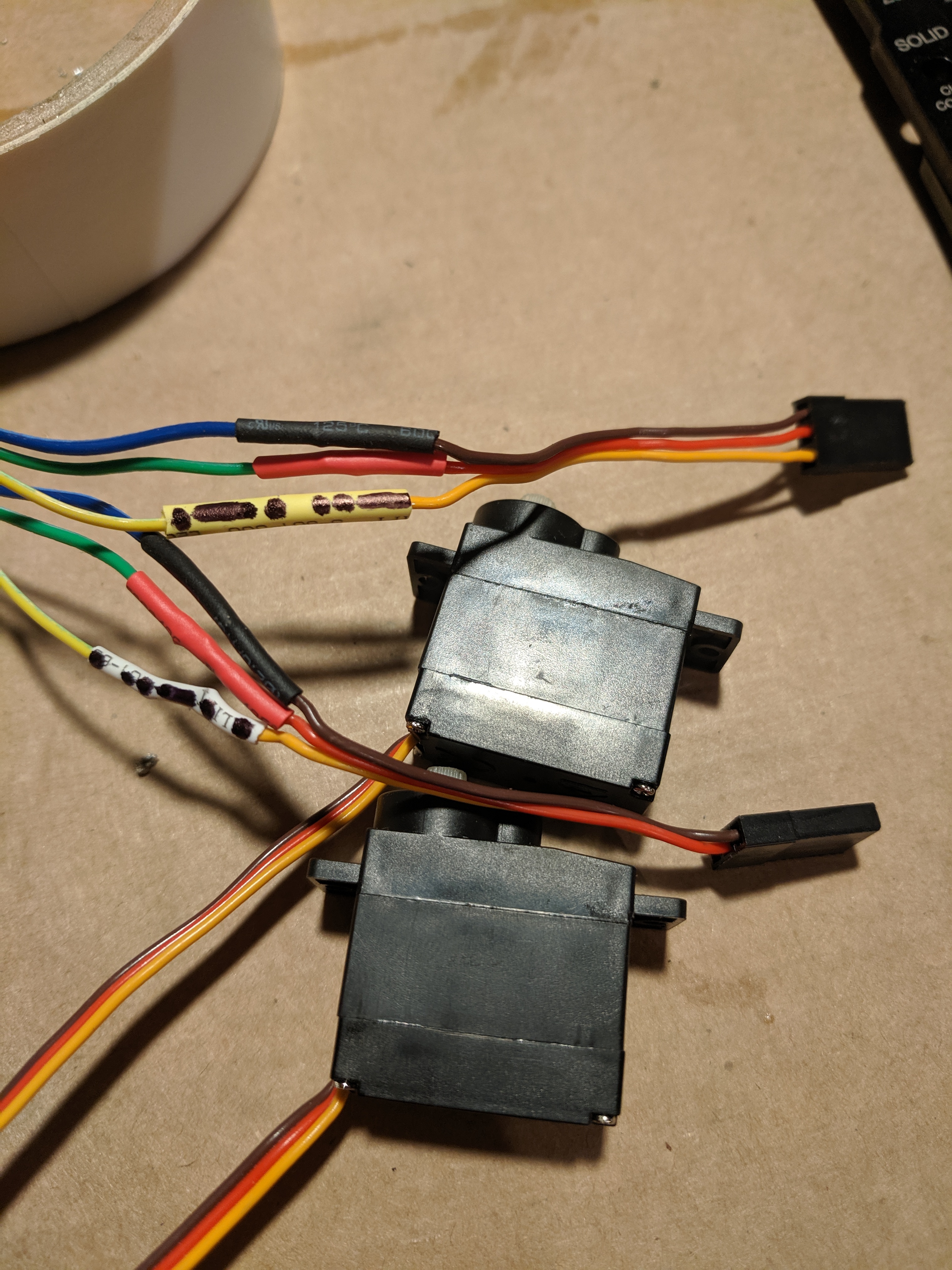 Labeling servo leads - anyone else use Morse?