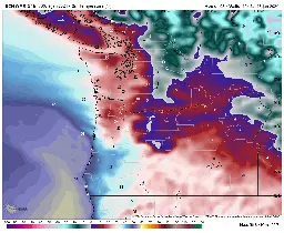 Windy Tuesday, cold Thursday and Friday, and potentially an icy/snowy weekend