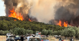 Greece's wildfires show the 'climate crisis is already here'