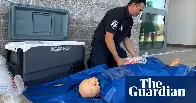 Phoenix turns to ice-filled body bags to treat heatstroke as US south-west bakes