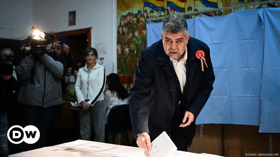 Romanians vote as far right and Russia loom large – DW – 12/01/2024