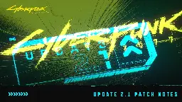 Update 2.1 Patch Notes