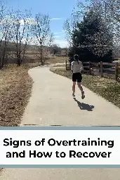 How to Recover from Overtraining