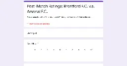 Post-Match Ratings: Brentford F.C. v.s. Arsenal F.C.