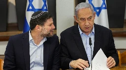 Smotrich 'assured' Israel would continue war and take control of Gaza