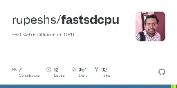 GitHub - rupeshs/fastsdcpu: Fast stable diffusion on CPU